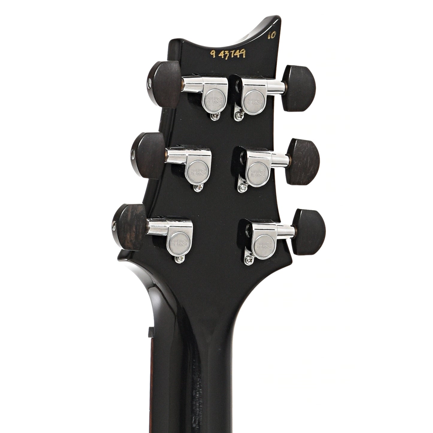 Back headstock of PRS McCarty Hollowbody II Electric Guitar (1999)