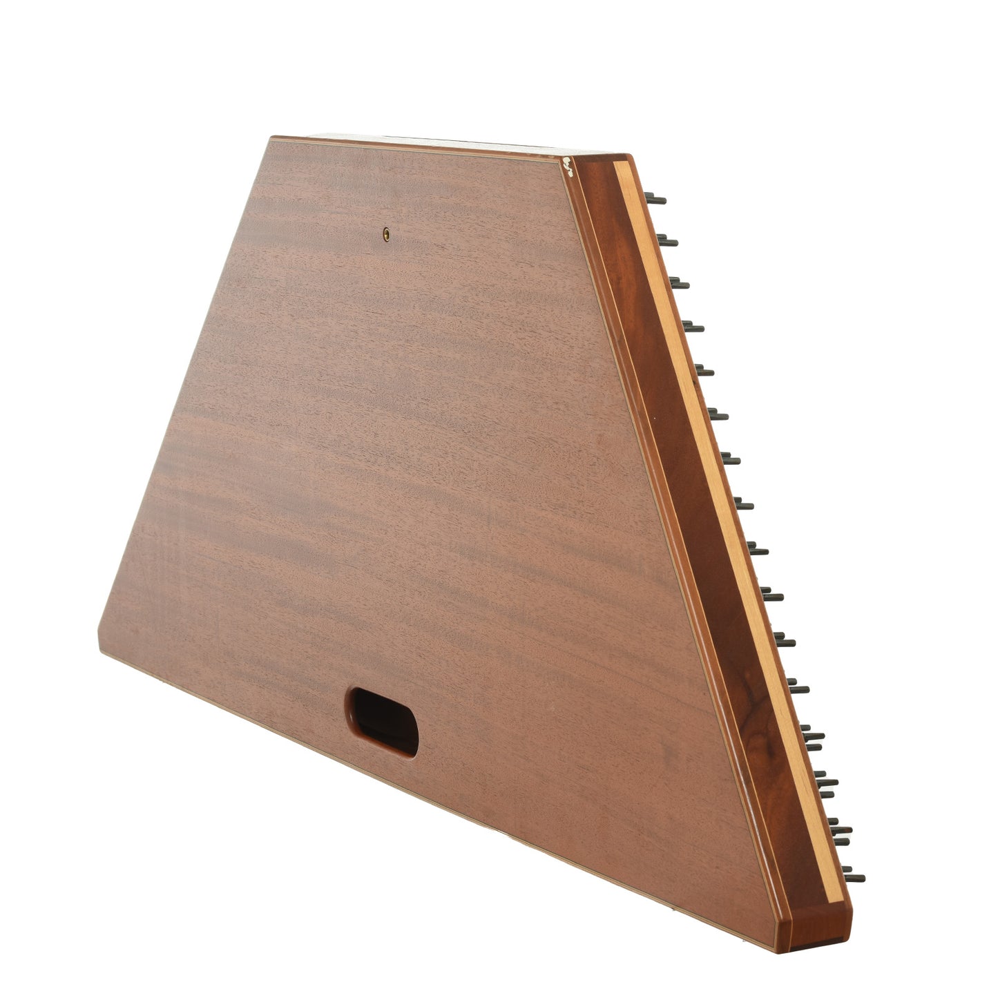 Back and side of Dusty Strings D-500-N Hammered Dulcimer