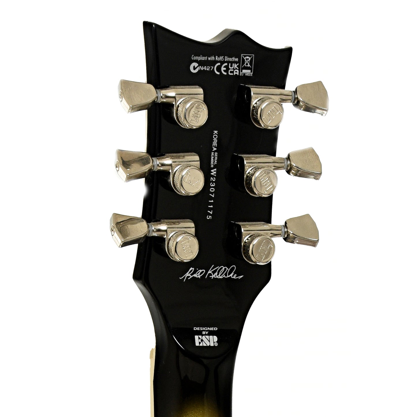 Tuners of ESP LTD BK-600 Signature Series Electric Guitar