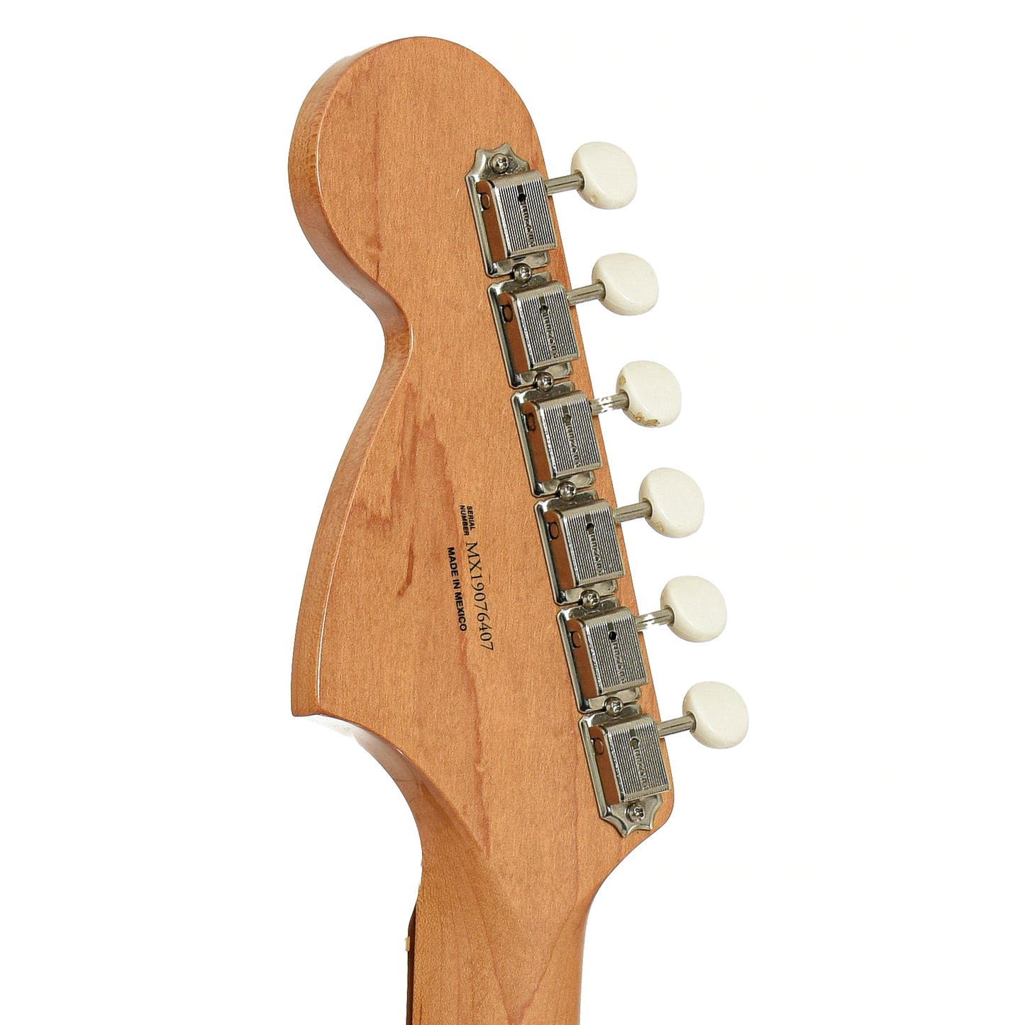 Tuners of Fender Mustang Electric Guitar