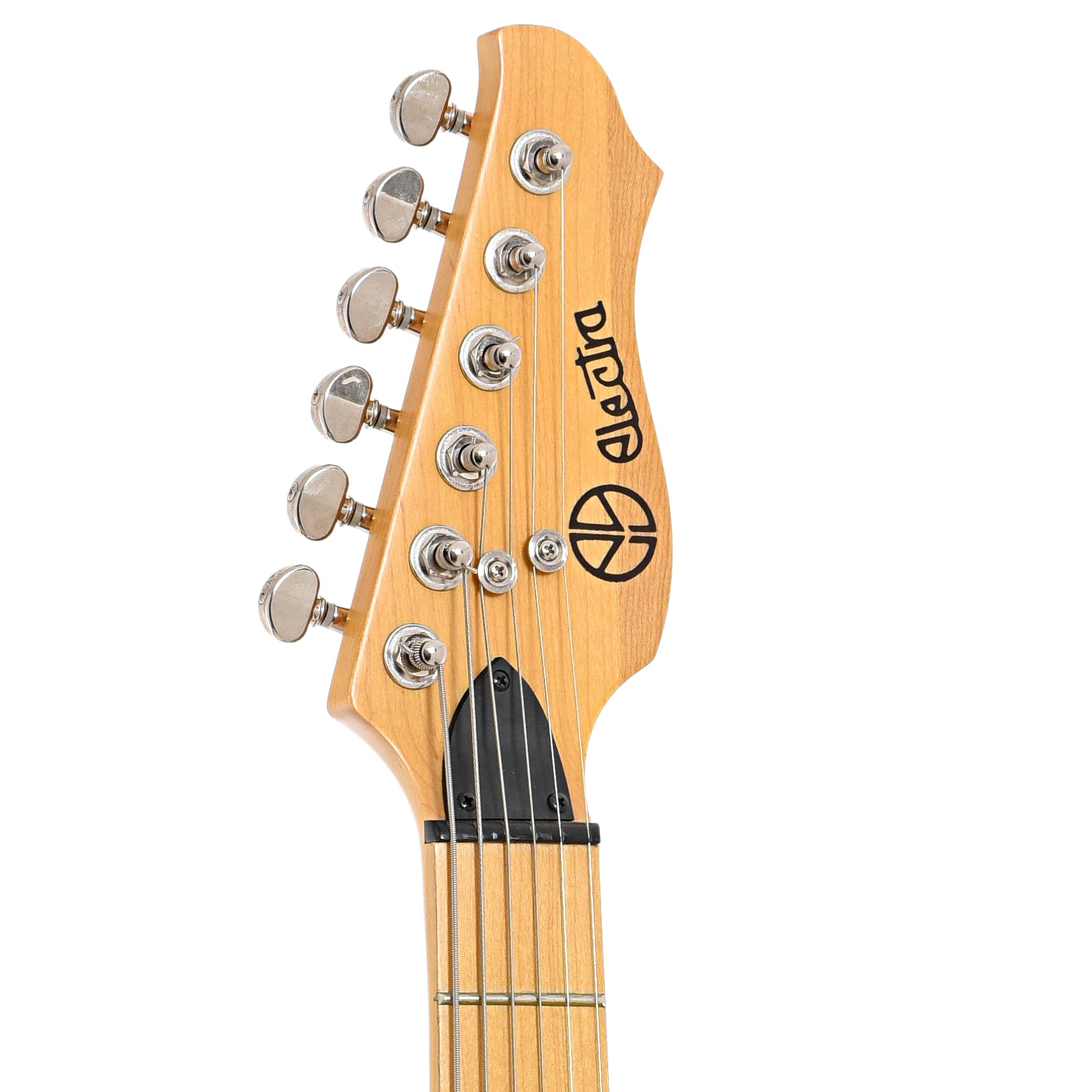 Front headstock of Electra X-130 Electricx Guitar (c.1982)
