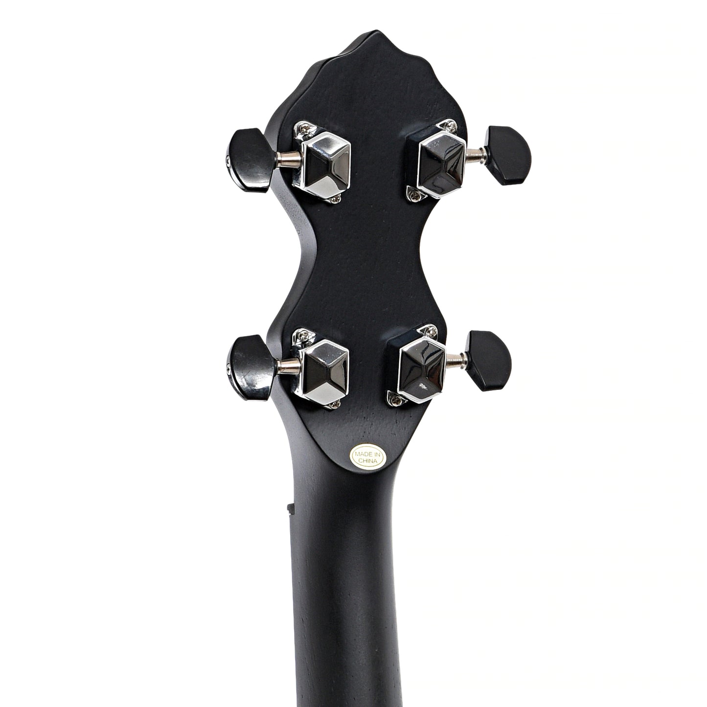 Back headstock of Gold Tone AC-12 12" Openback Banjo