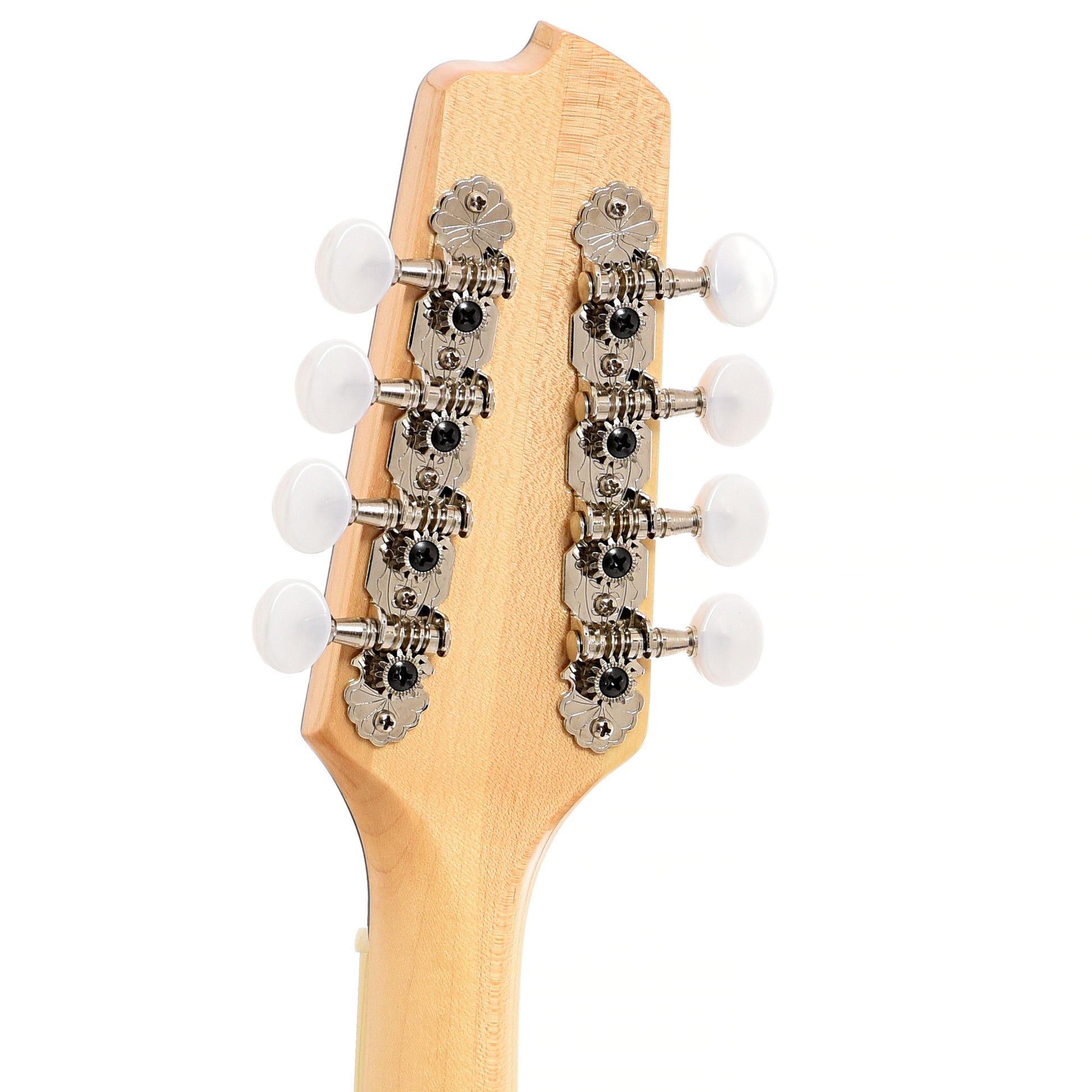 Back headstock of Breedlove Crossover OF NT A-Style Mandolin (2015)