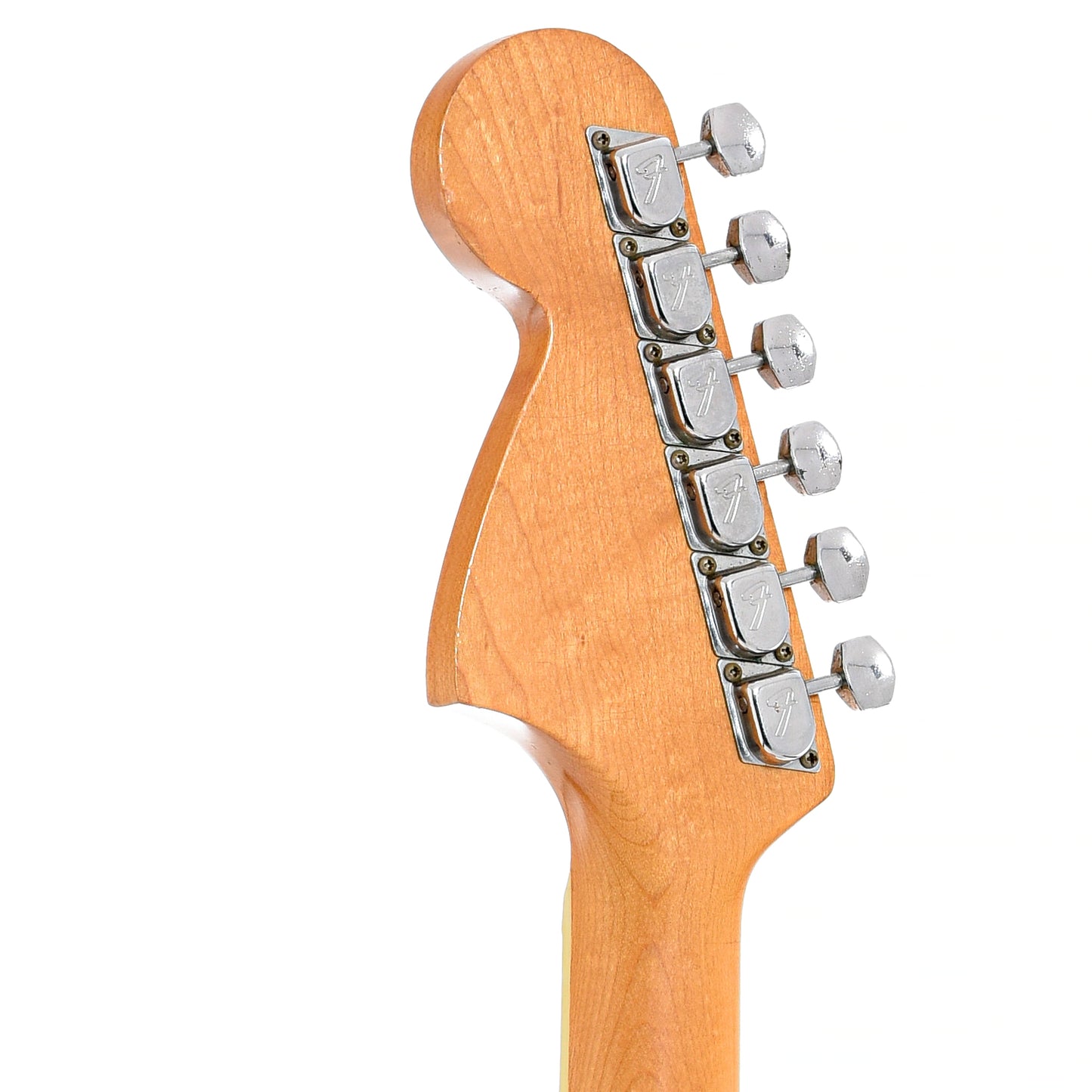Back headstock of Fender Jaguar Electric Guitar (1967)