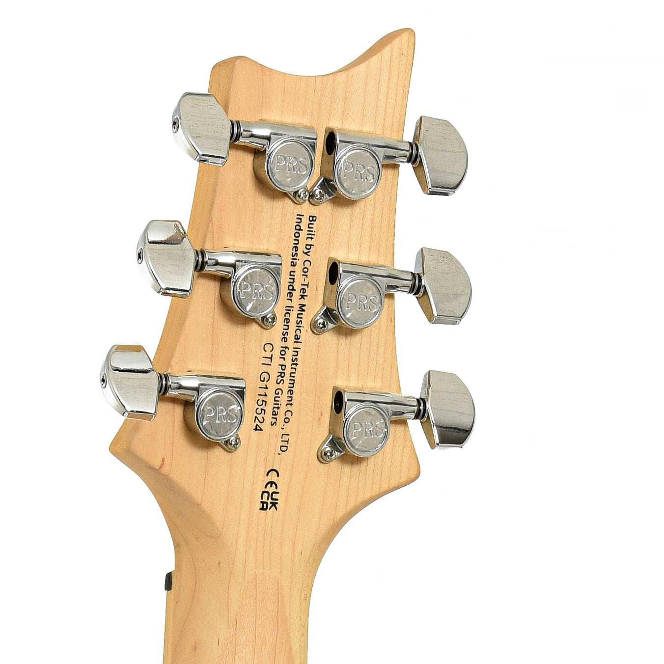 Tuners of PRS SE Swamp Ash Special Electric Guitar Vintage Sunburst, Shopworn