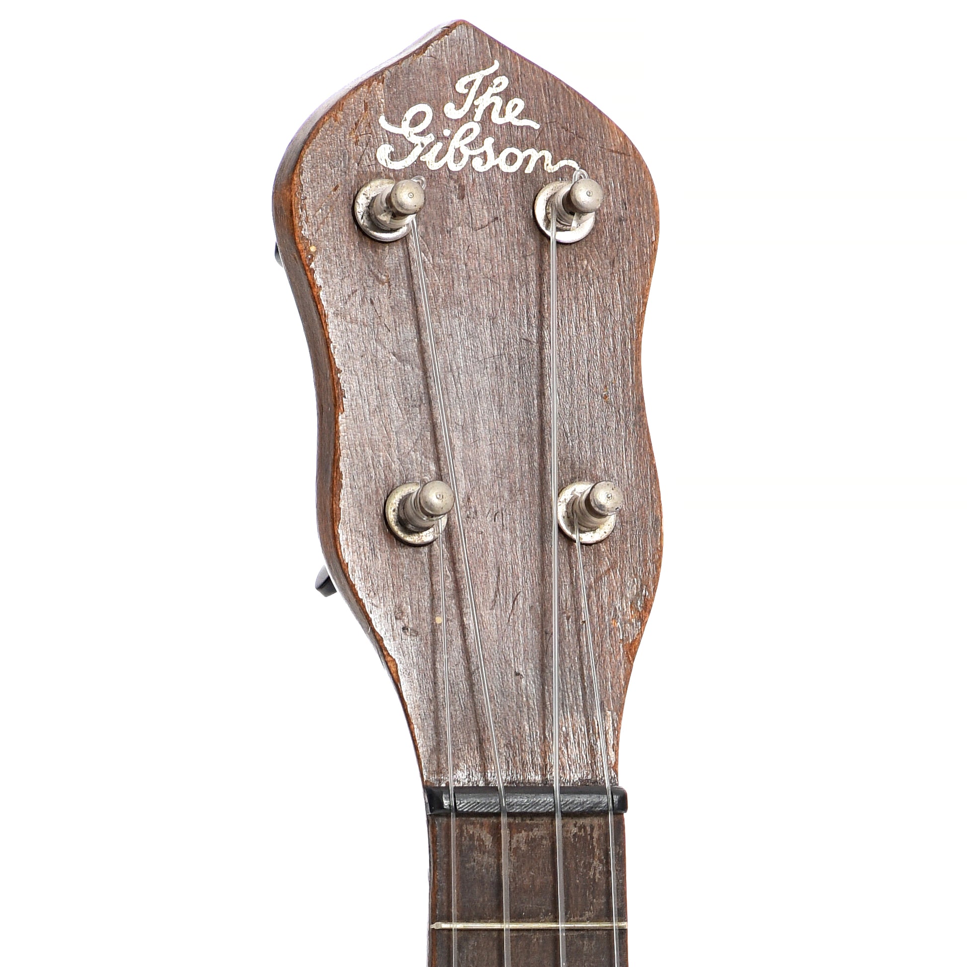Front headstock of Gibson UB-1 Banjo Ukulele