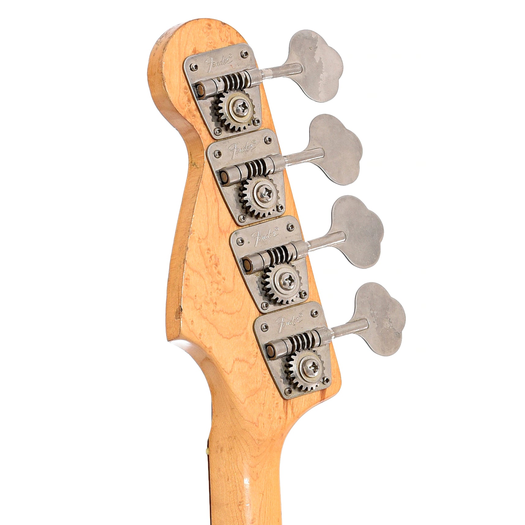 Back headstock of Fender Precision Electric Bass (1975)