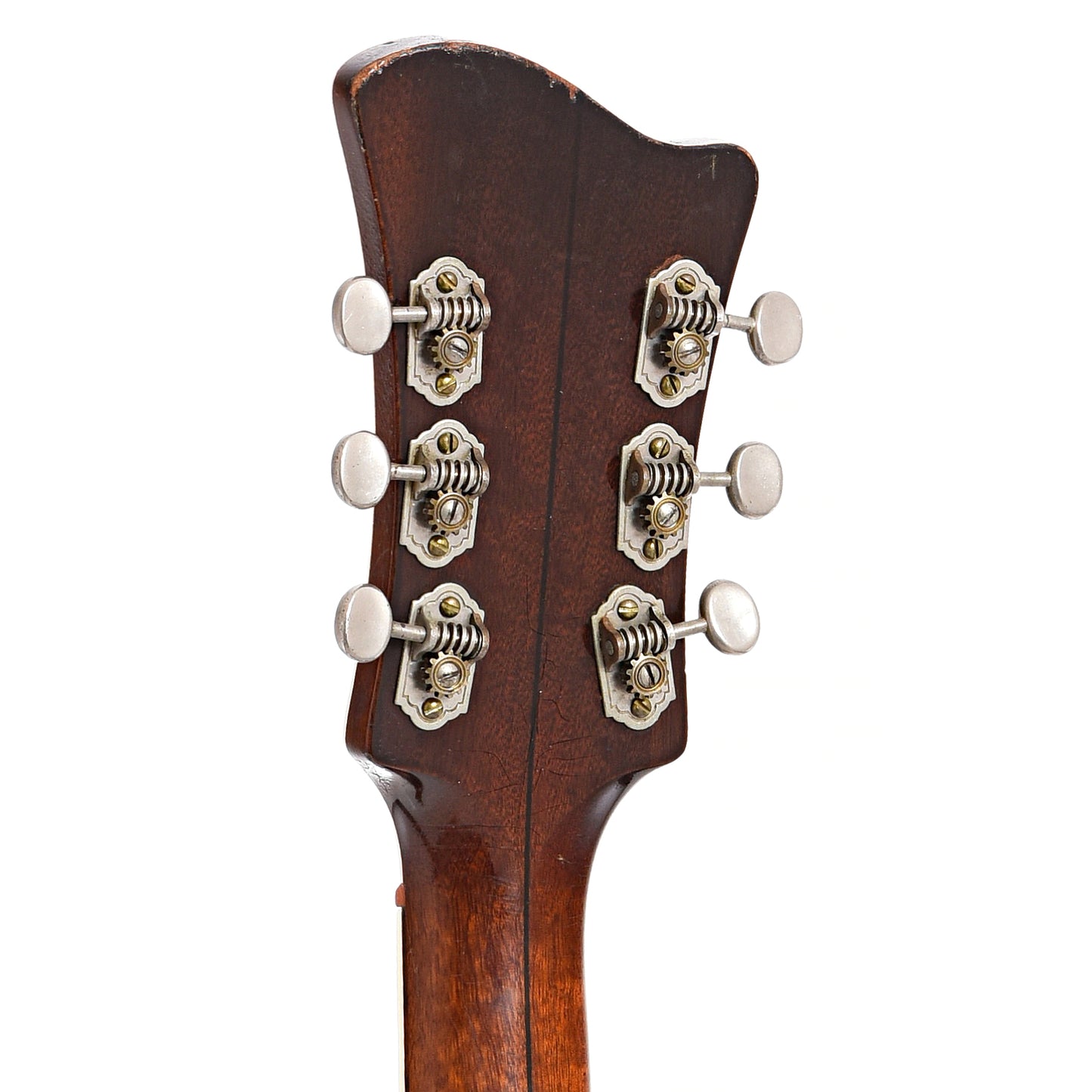 Back headstock of Levin Garanti Archtop Acoustic Guitar (1950)