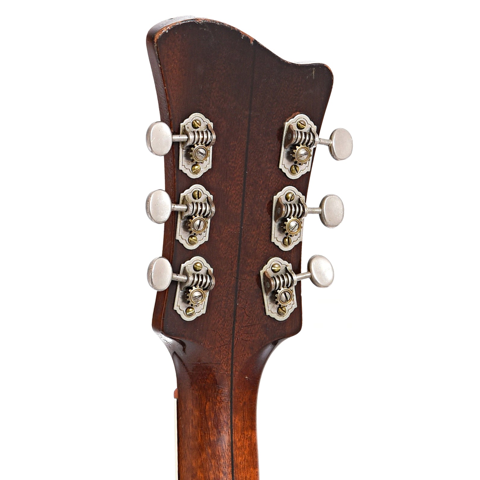Back headstock of Levin Garanti Archtop Acoustic Guitar (1950)