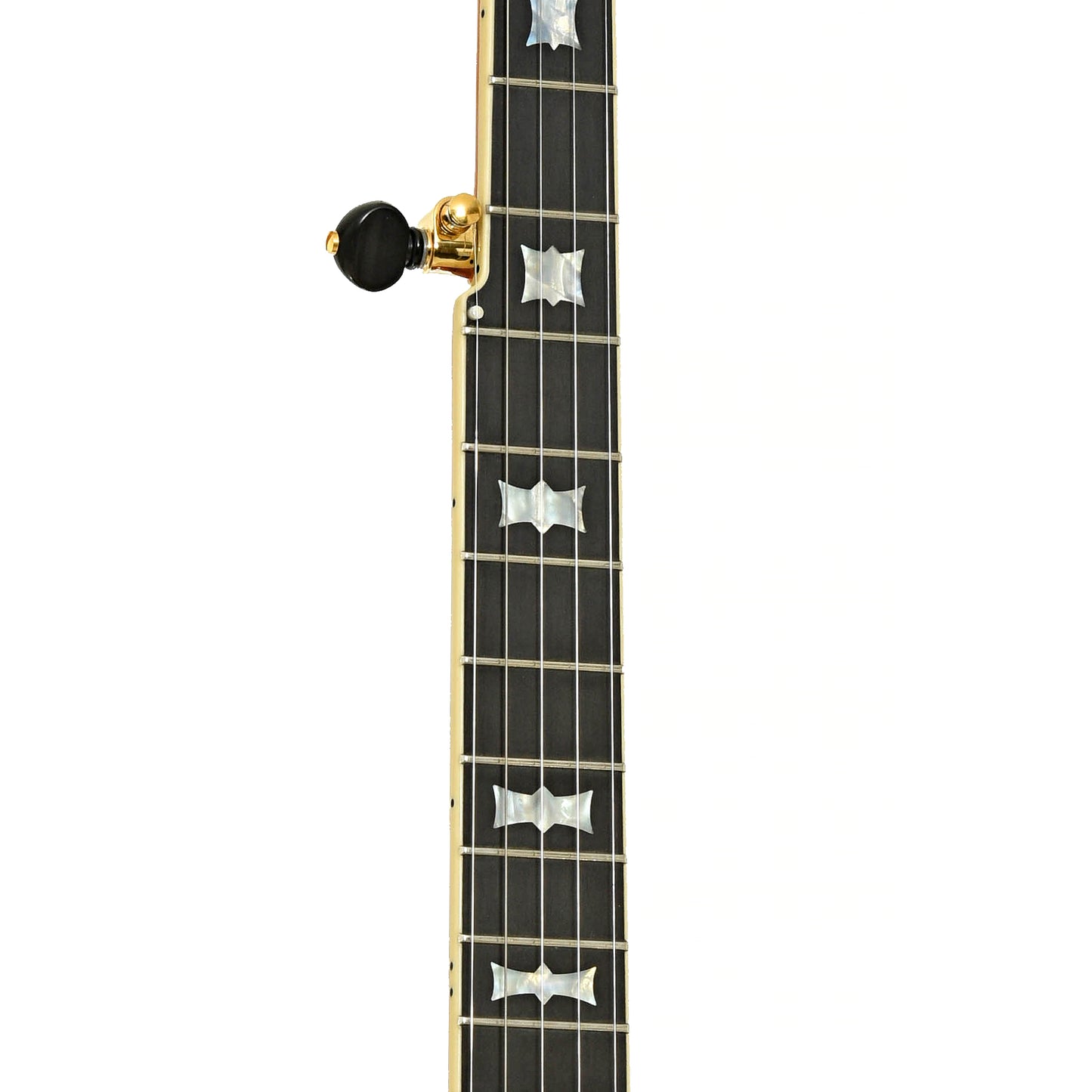 Fretboard of Gold Tone OB-2 Joe Mullins Bowtie Banjo