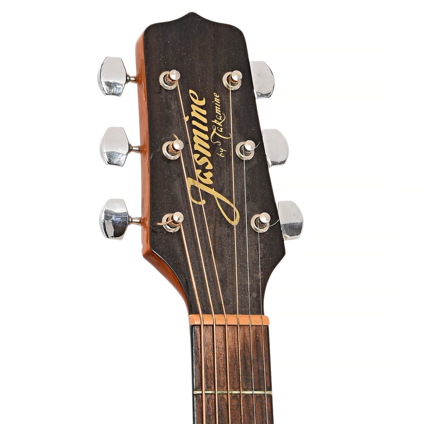 Front headstock of Jasmine S35QA Acoustic Guitar