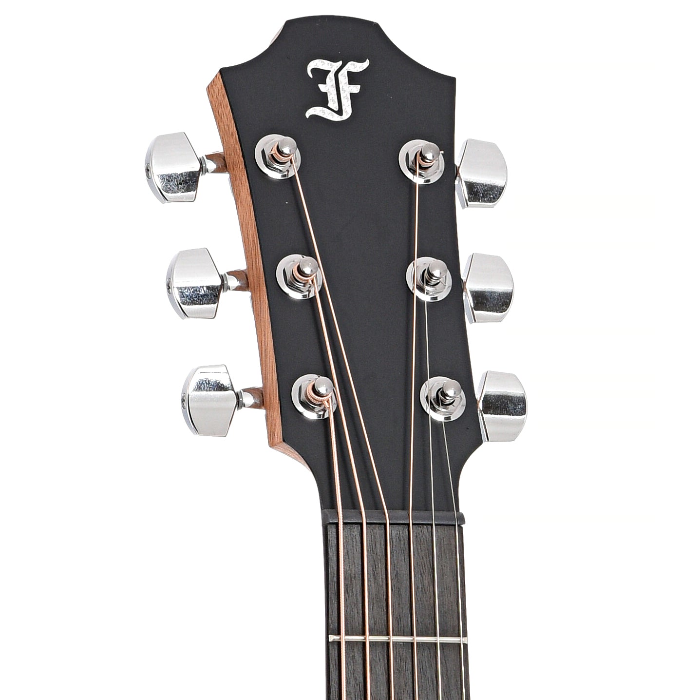 front headstock of Furch Violet Deluxe Gc-SM SPE Acoustic Guitar