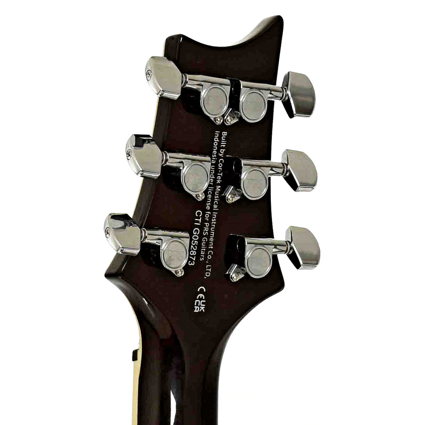 Tuners of PRS SE Custom 24 Semi-Hollow Piezo Electric Guitar