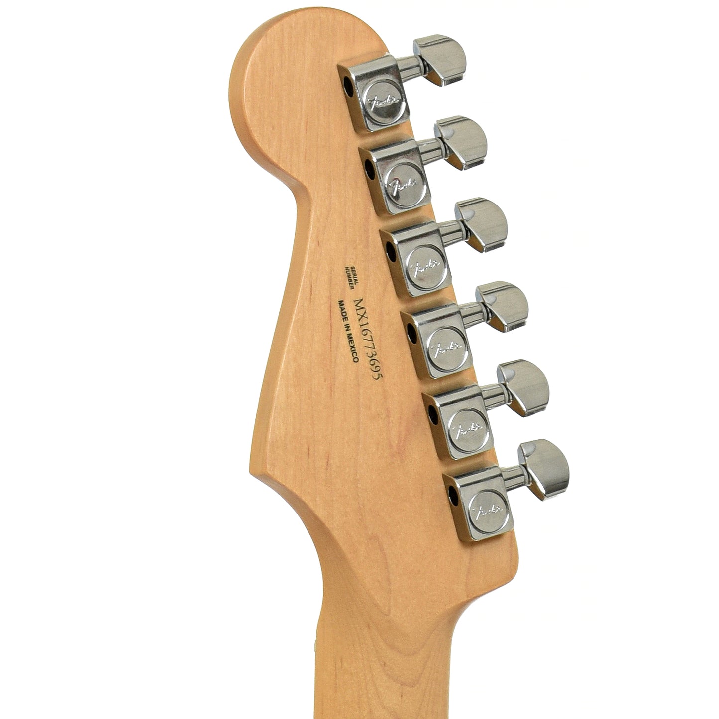 Tuners of Fender Stratocoaster HSS Plus Top Electric Guitar