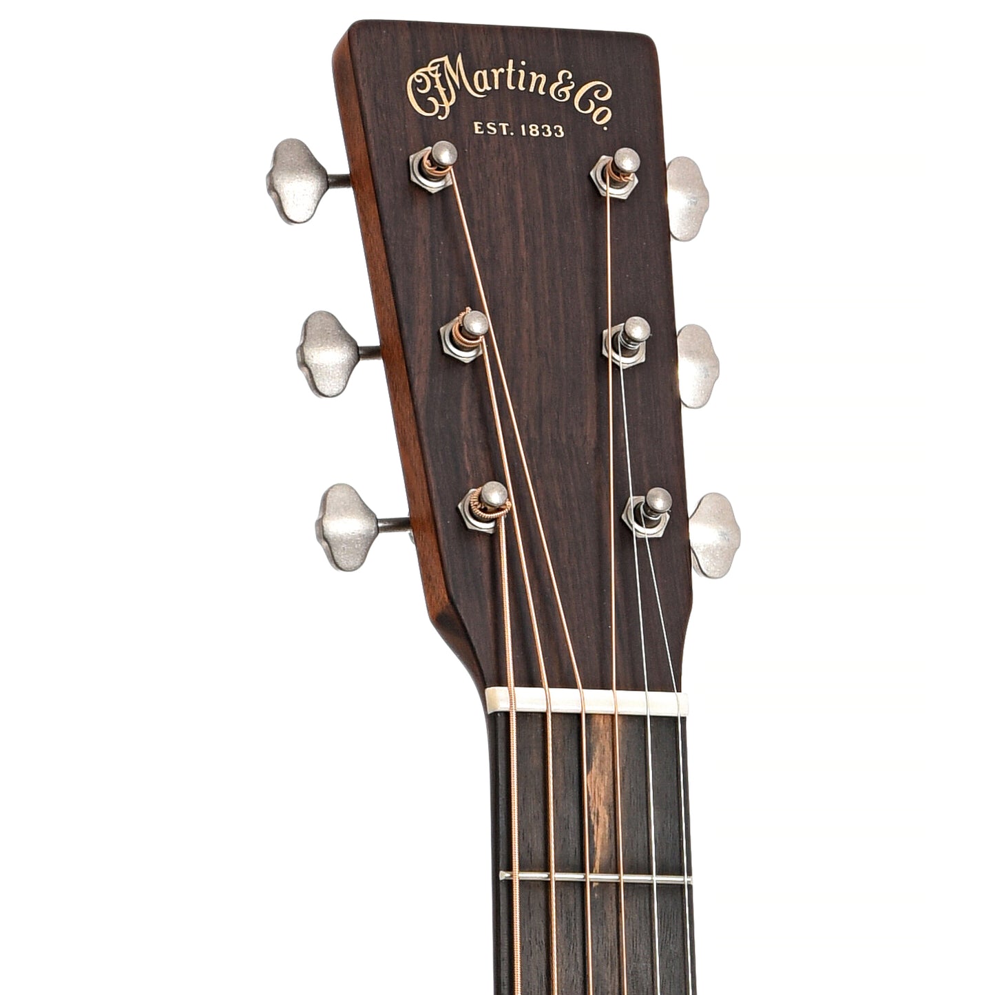 Front headstock of Martin D-18 StreetLegend Acoustic Guitar