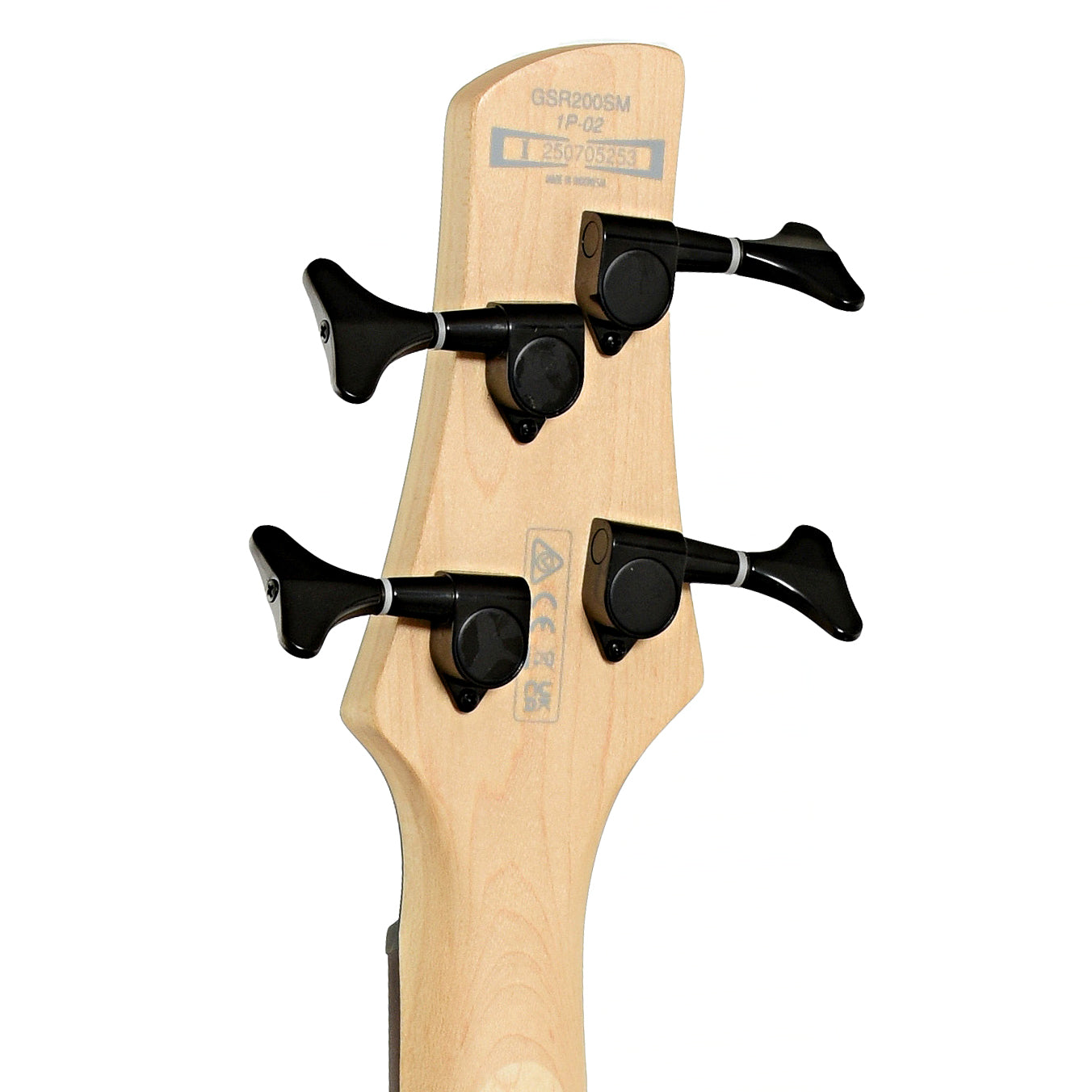 Tuners of Ibanez GSR200SM 4-String Bass, Natural Gray Burst
