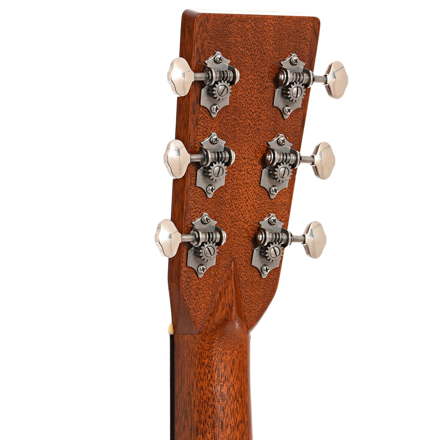 Back headstock of Martin OMC-18 Laurence Juber Acoustic Guitar (2007)