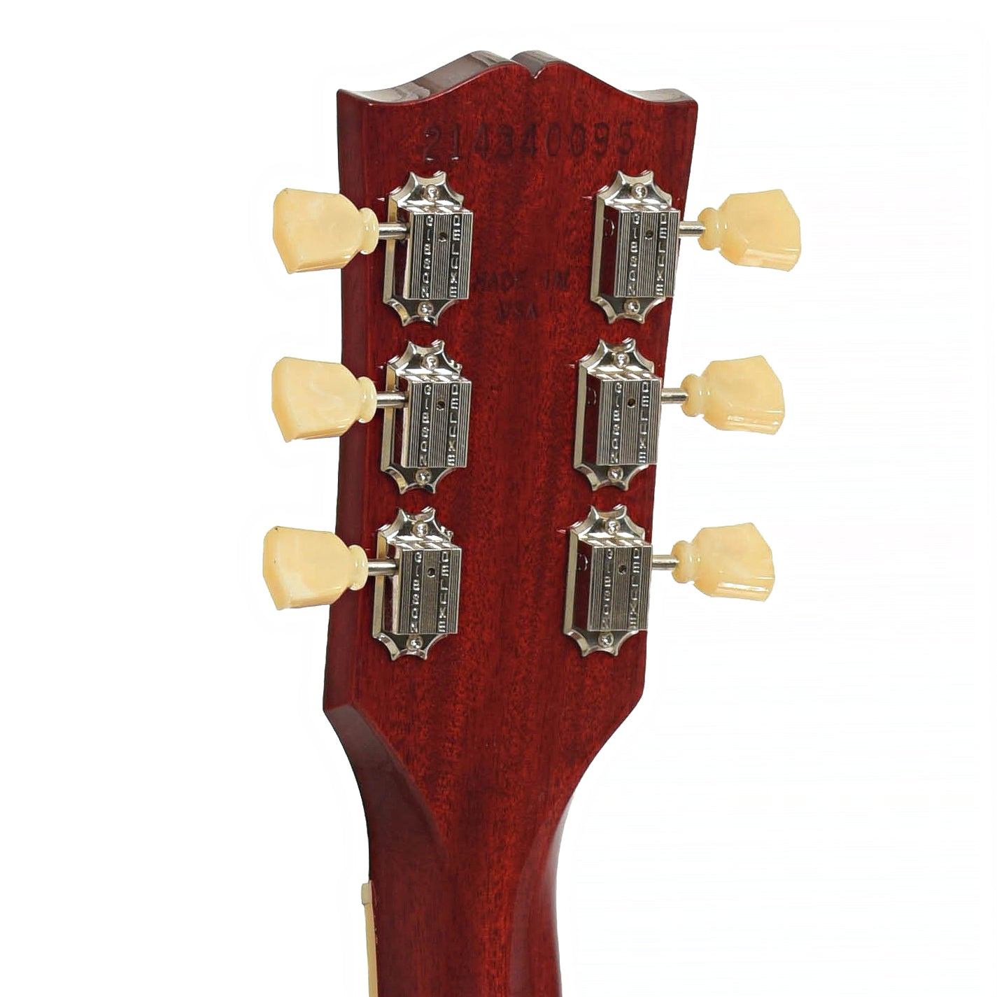 Tuners of Gibson ES-335 Dot 60s Cherry Semi-Hollowbody Electric Guitar