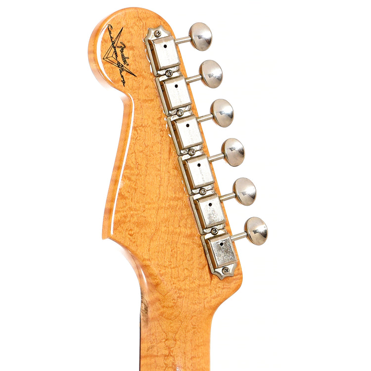 Back headstock of Fender 1960 Custom Shop Stratocaster NOS