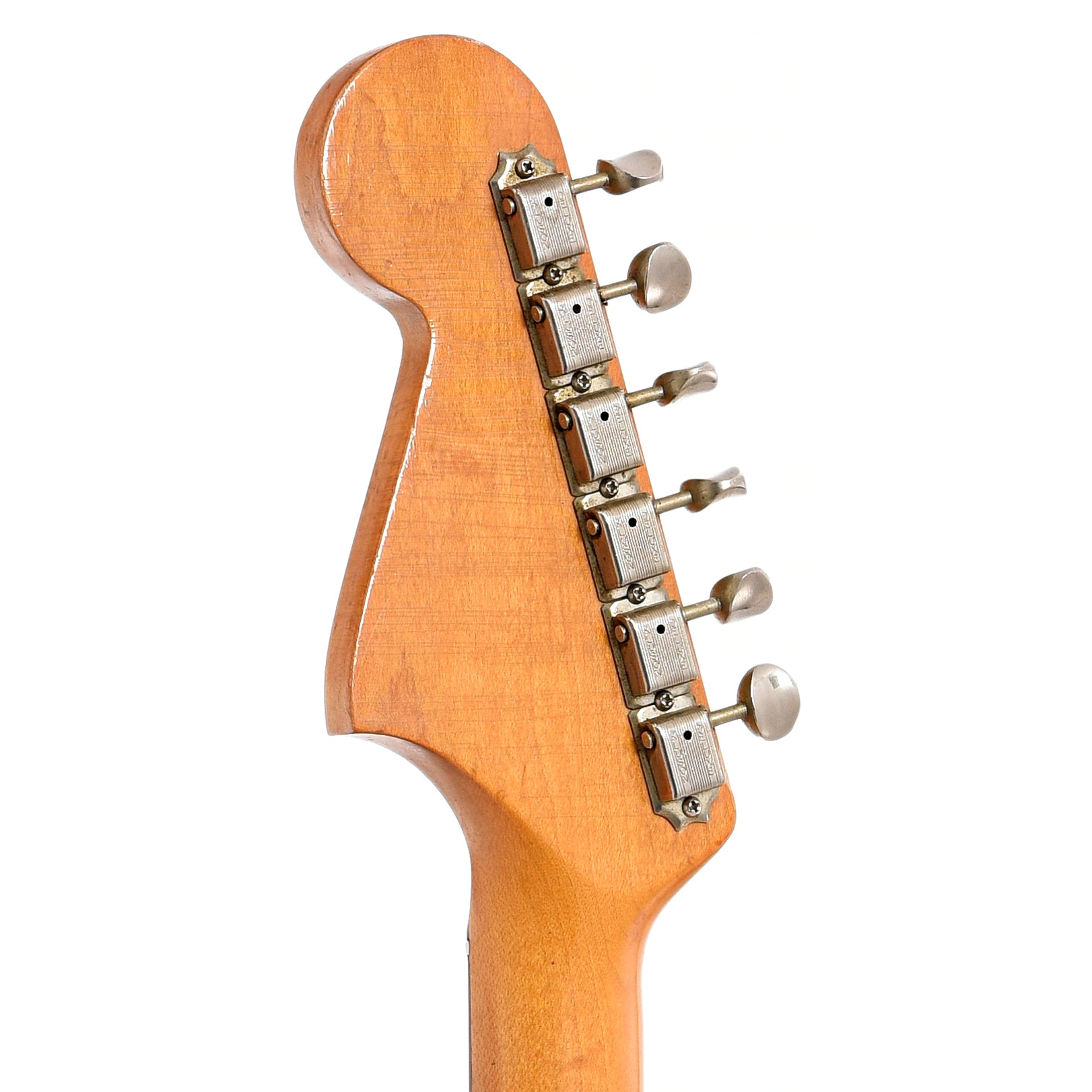 Back headstock of Fender Jaguar Electric Guitar (1965)