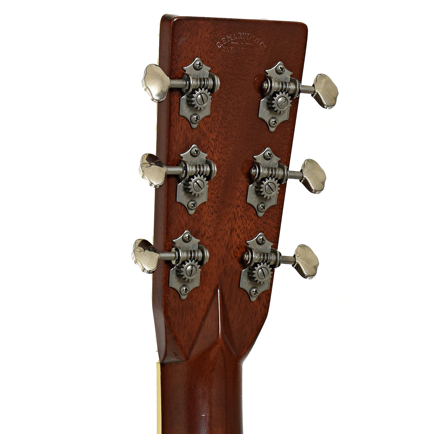 Tuners of Martin 000C Steve Miller Pegasus Signature Acoustic Guitar