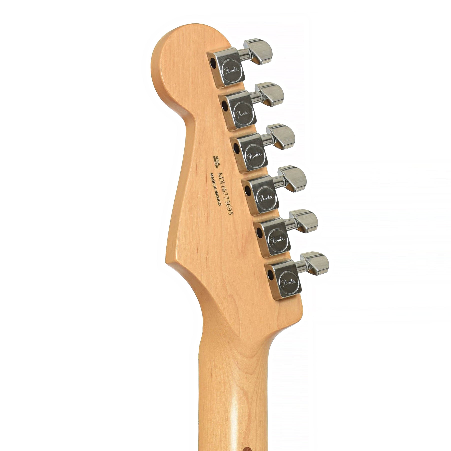 Tuners of Fender Standard Stratocaster HSS Plus Top Electric Guitar
