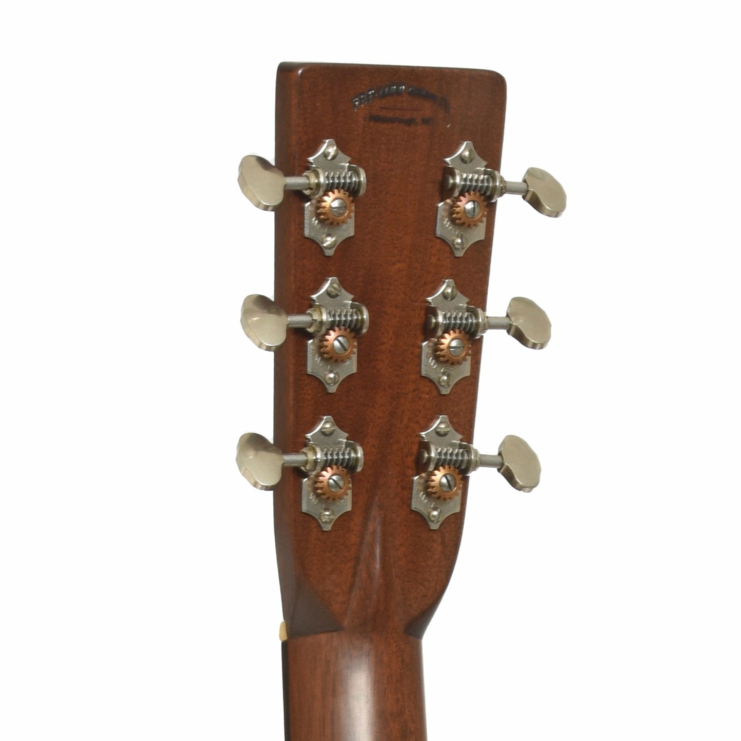 Tuners of Pre-War Guitars Co. Herringbone Dreadnought East Indian Rosewood Acoustic Guitar, Level 1 Aging