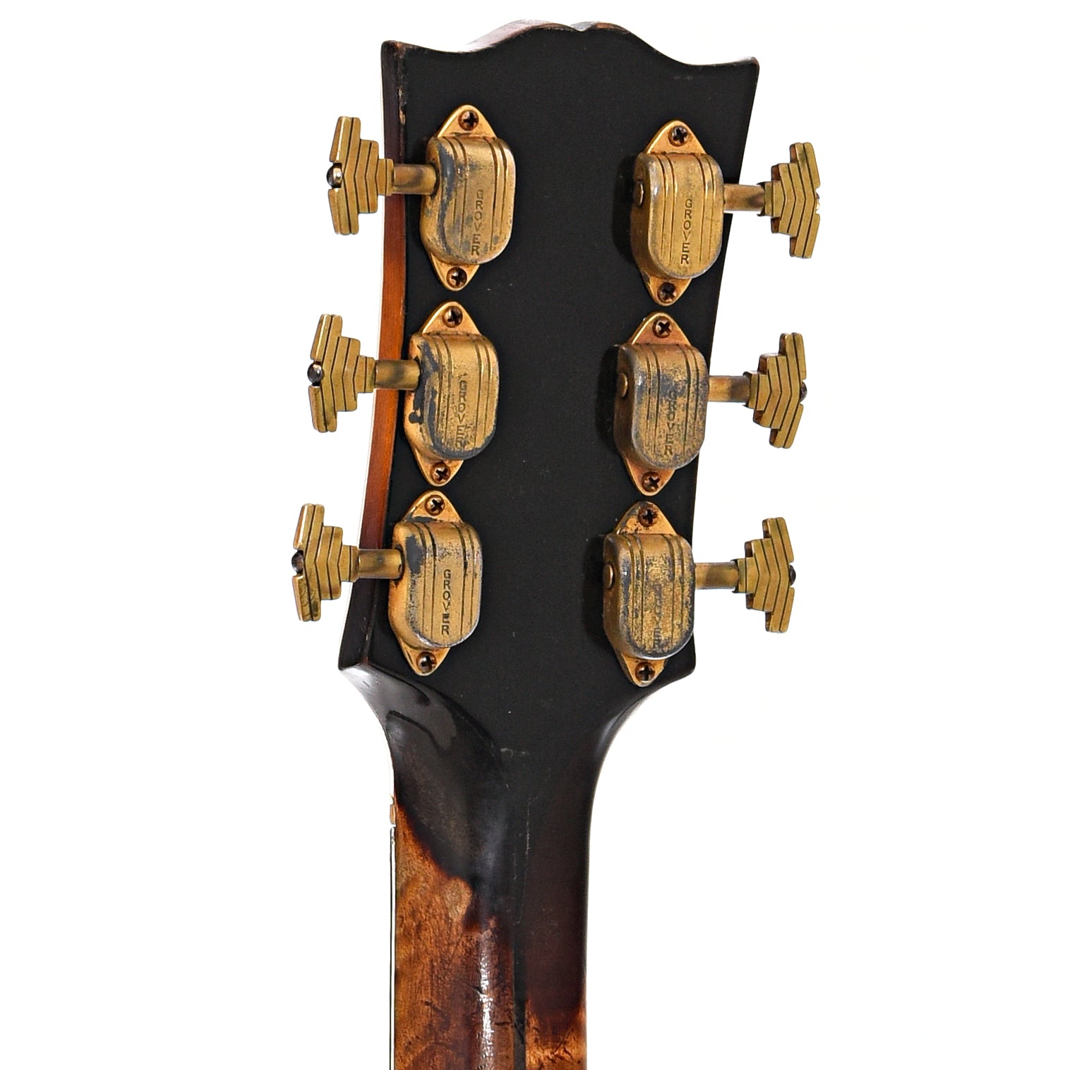 Back headstock of Gibson L-5 Hollowbody Electric