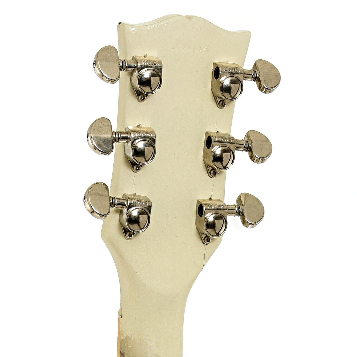 Tuners of Gibson Les Paul Deluxe Electric Guitar