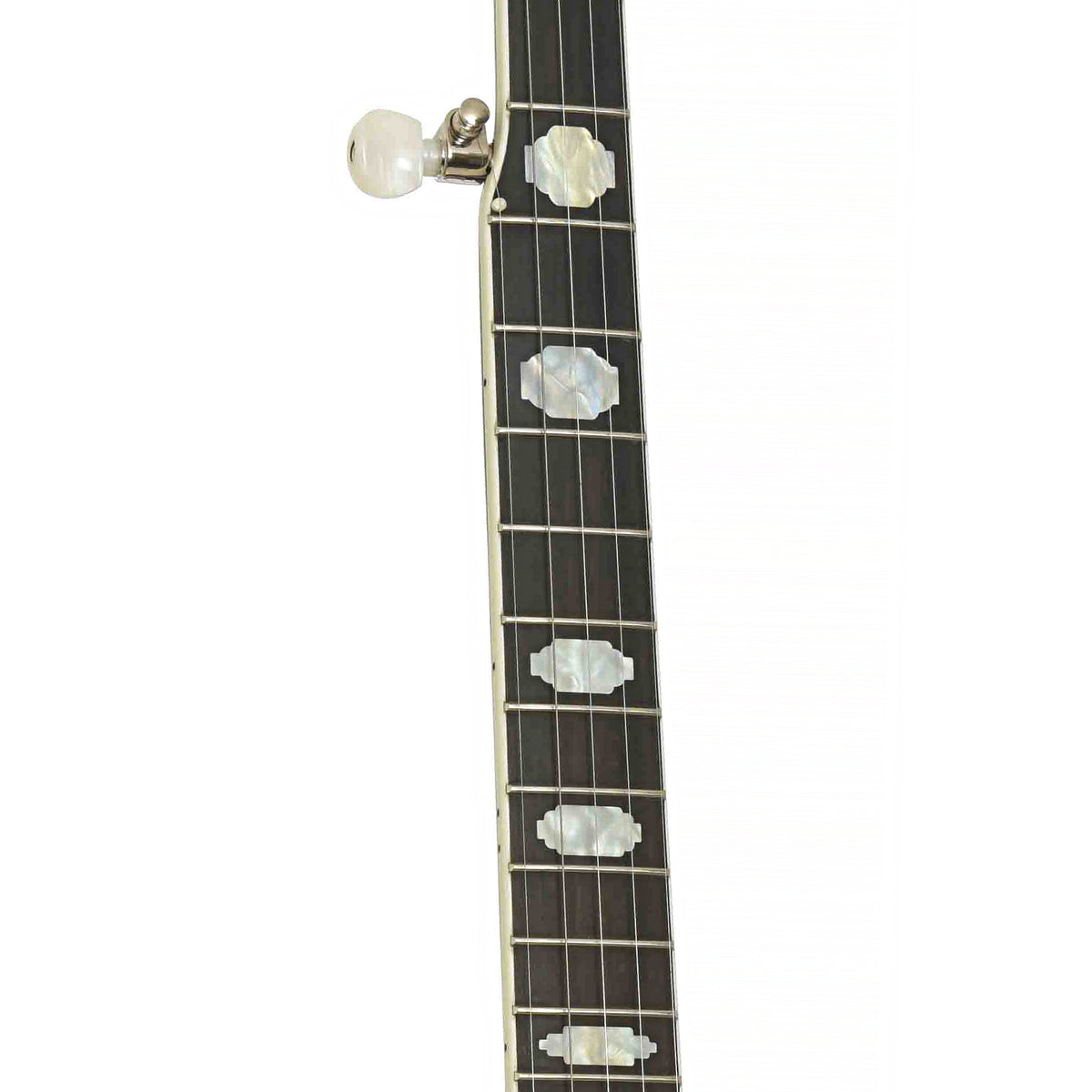 Fretboard of Gold Tone Mastertone OB-12 Top Tension Resonator Banjo