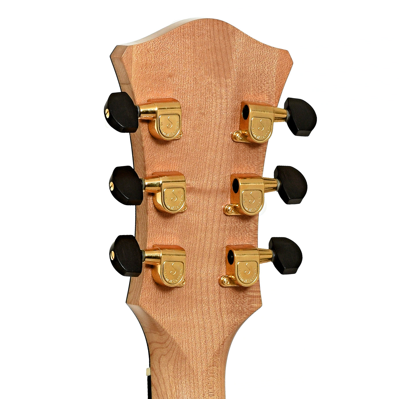 Tuners of Andersen 17 in. Oval Hole Archtop Acoustic Guitar 