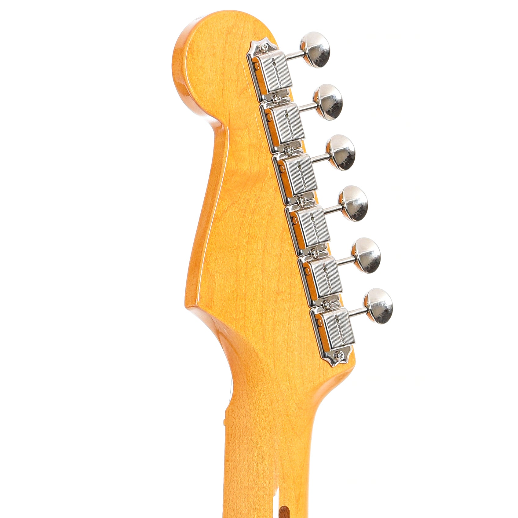 Back headstock of Fender American Vintage II 1957 Stratocaster, 2-Color Sunburst