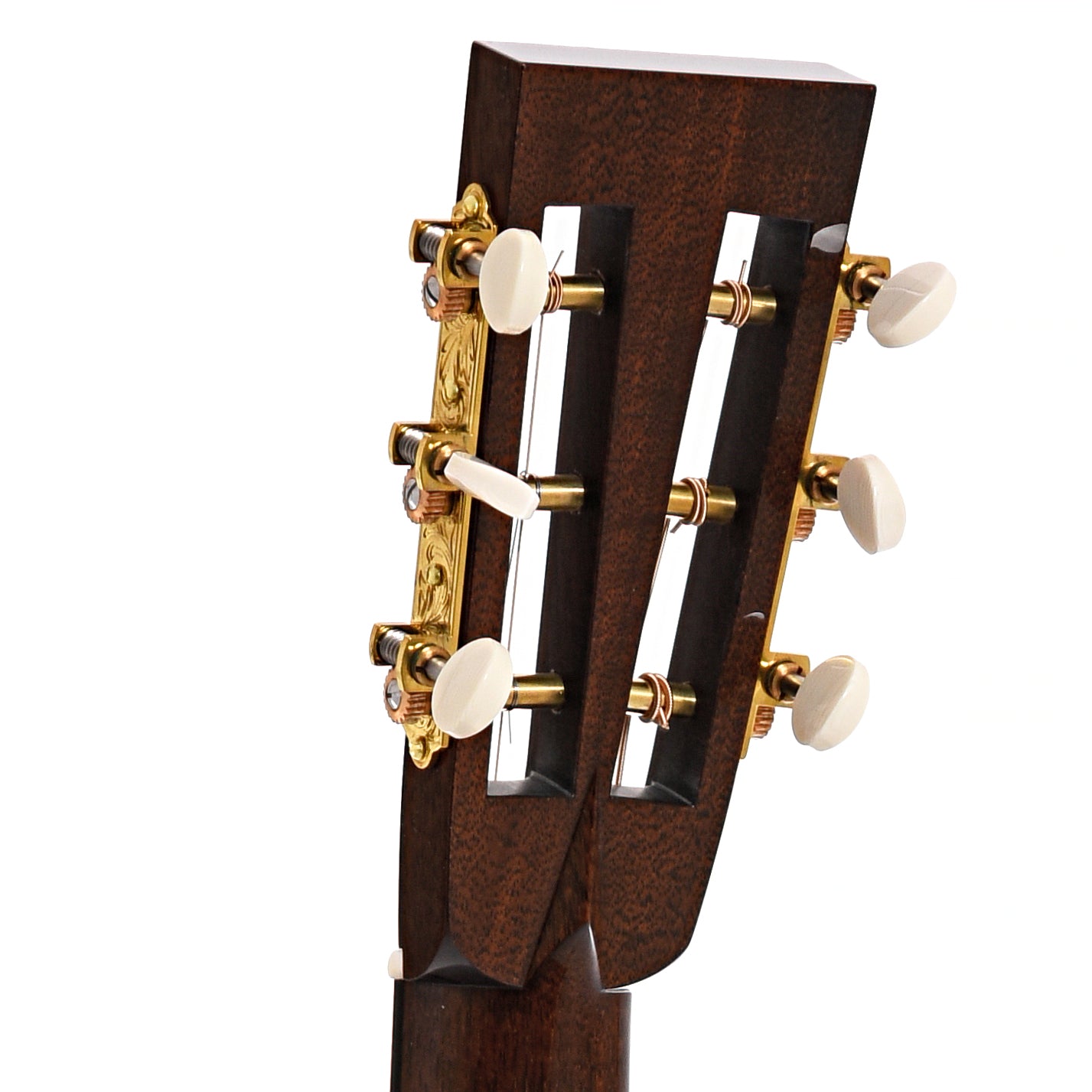 Back headstock of Collings B-Stock Parlor 2HT Traditional