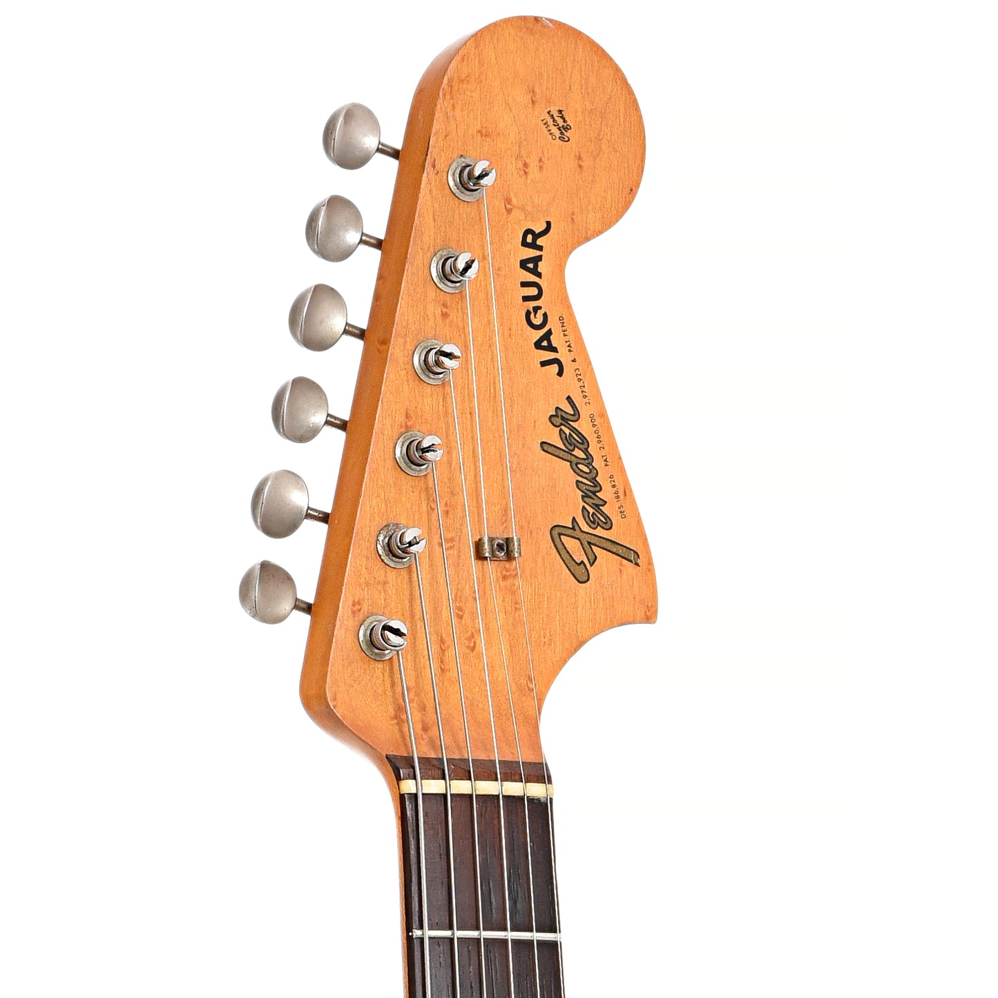 Front headstock of Fender Jaguar