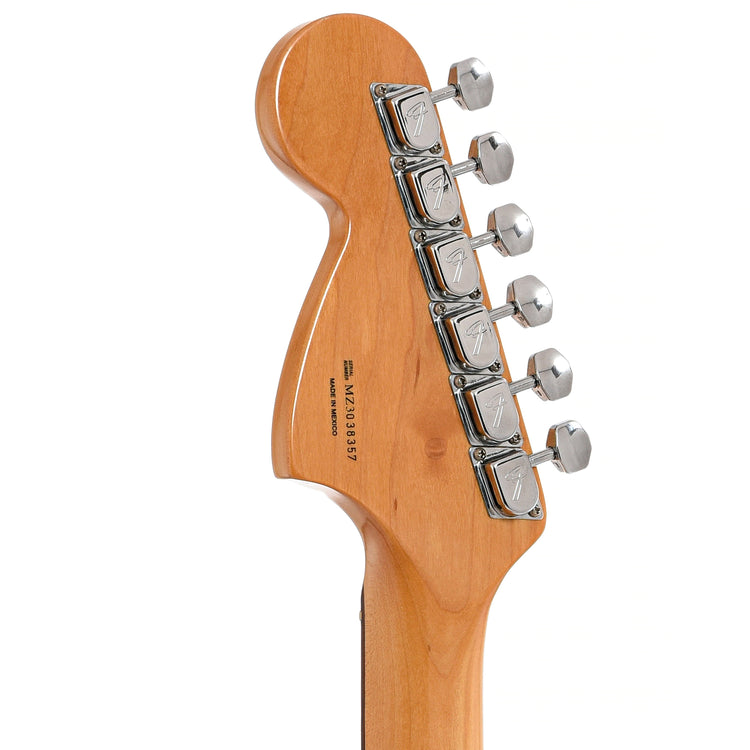 Back headstock of Fender Stratocaster 70s Reissue
