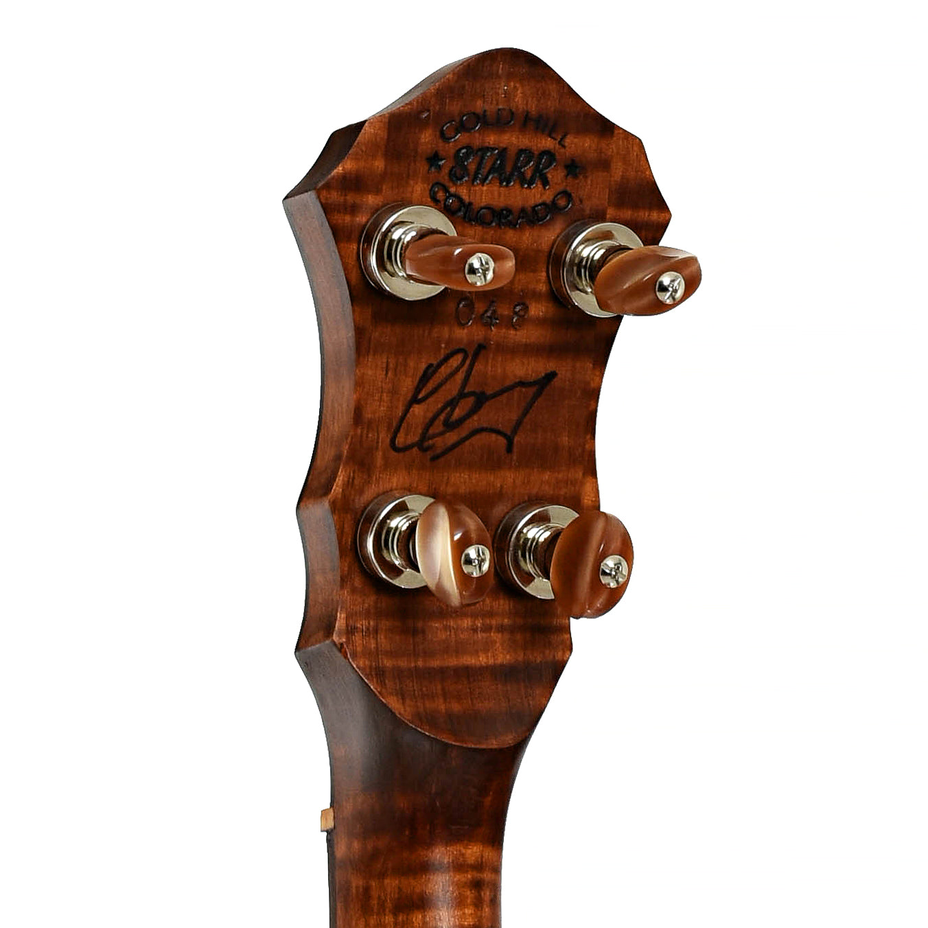 Tuners of Starr Limited Edition Banjos 12" Curly Maple Open-back Banjo