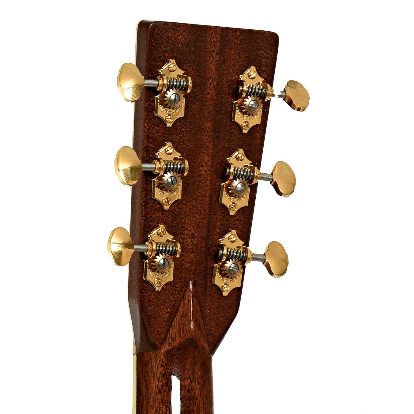 Tuners of Martin Custom Shop D-45 Madagascar Acoustic Guitar