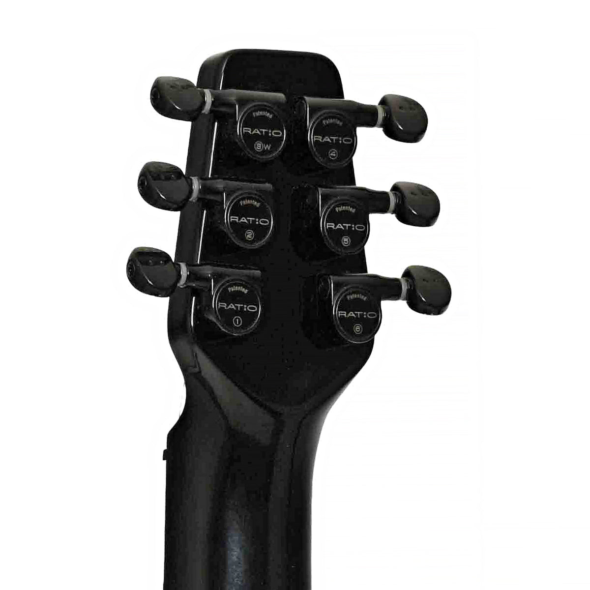 Tuners of Klos Travel Acoustic-Electric Guitar