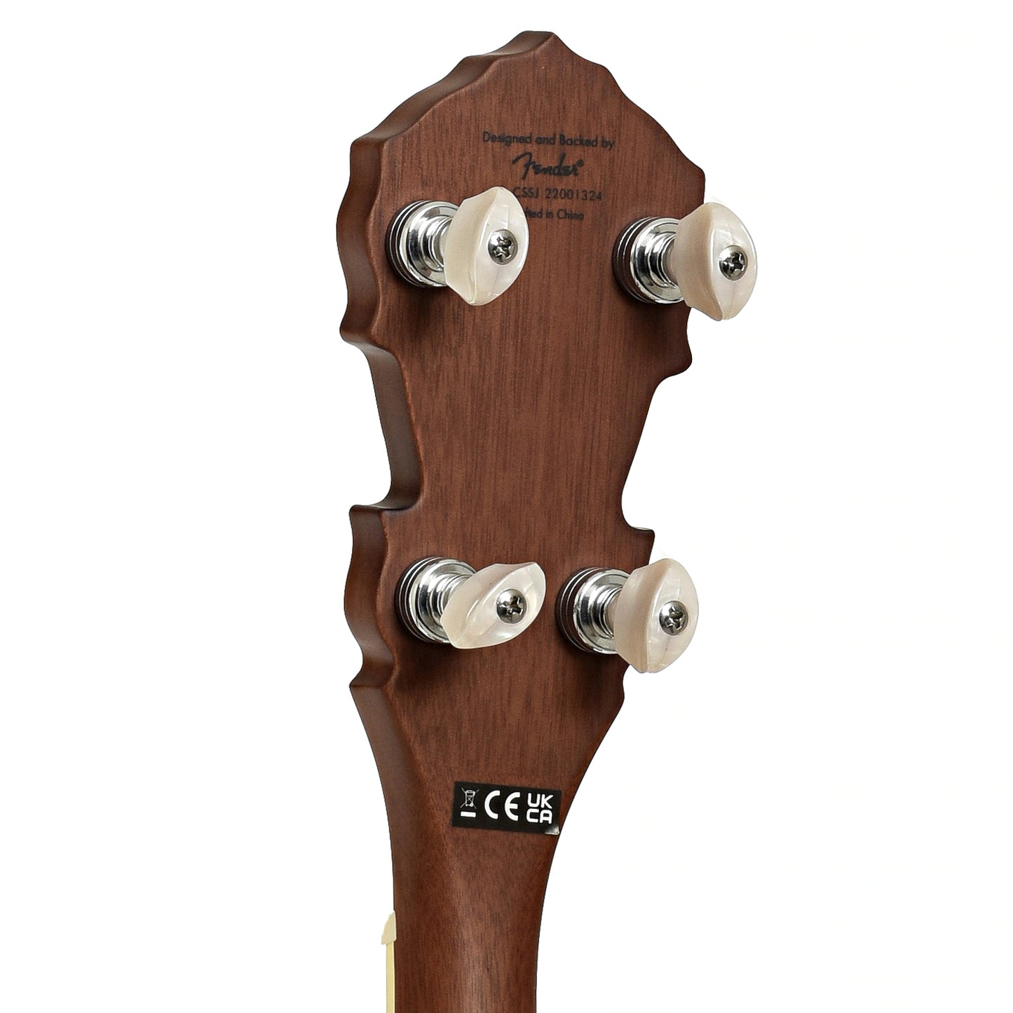 Tuners of Fender Paramount PB-180E Open  Back Banjo
