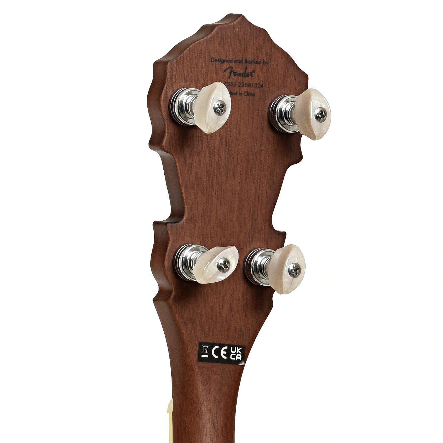 Tuners of Fender Paramount PB-180E Open  Back Banjo
