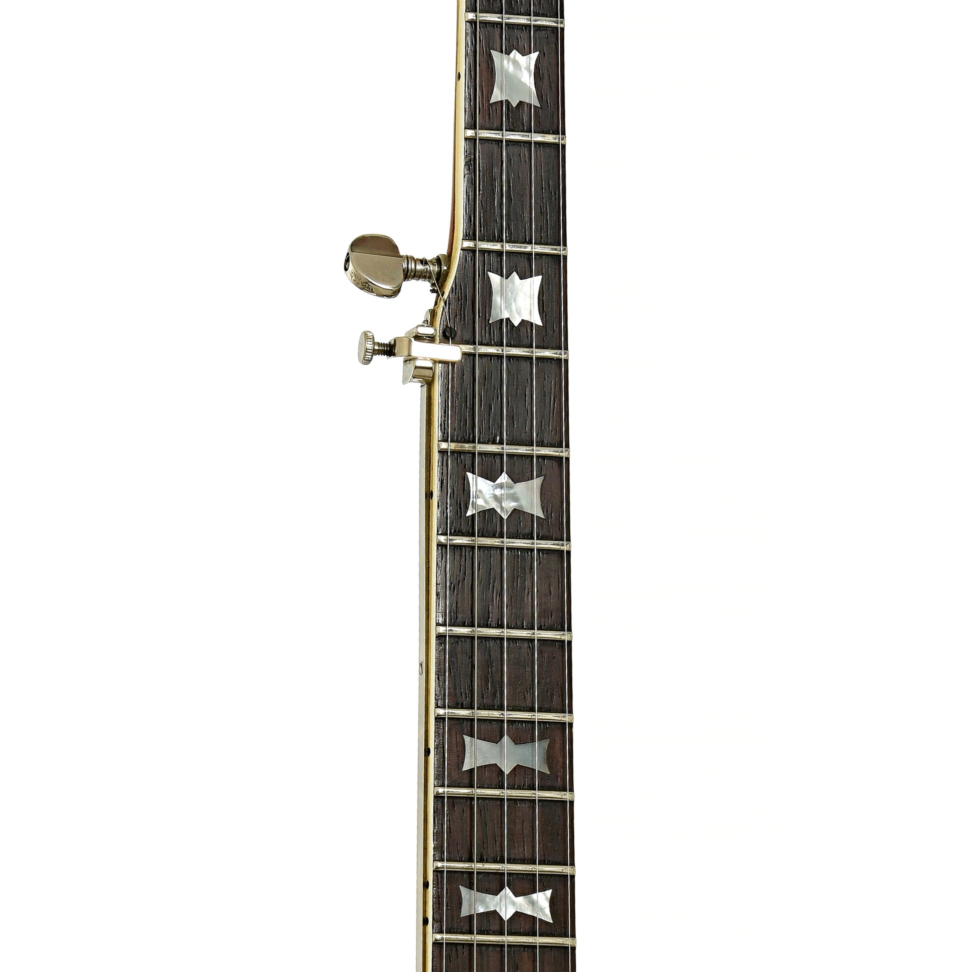 Fretboard of Gibson RB-250 Resonator Banjo