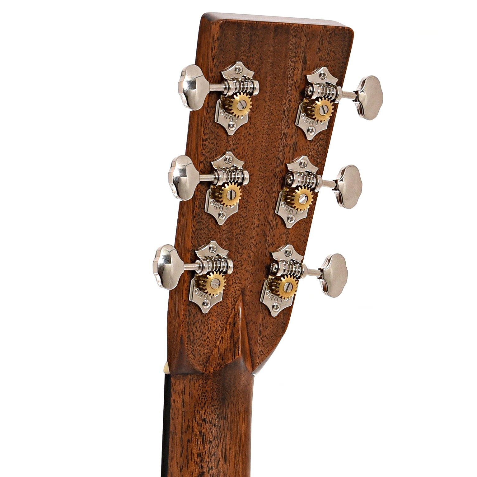Back headstock of Martin Custom 28-Style 000 Guitar