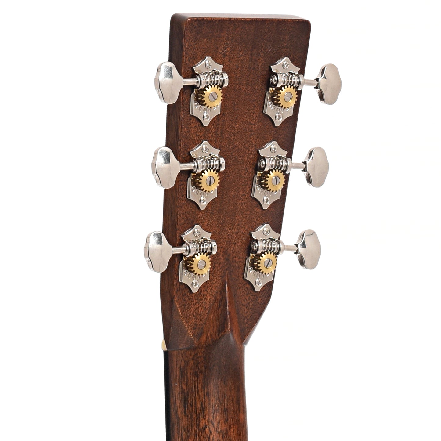 Tuners of Martin Custom 28-Style 000 Guitar & Case, Wild Grain Rosewood & Adirondack Spruce