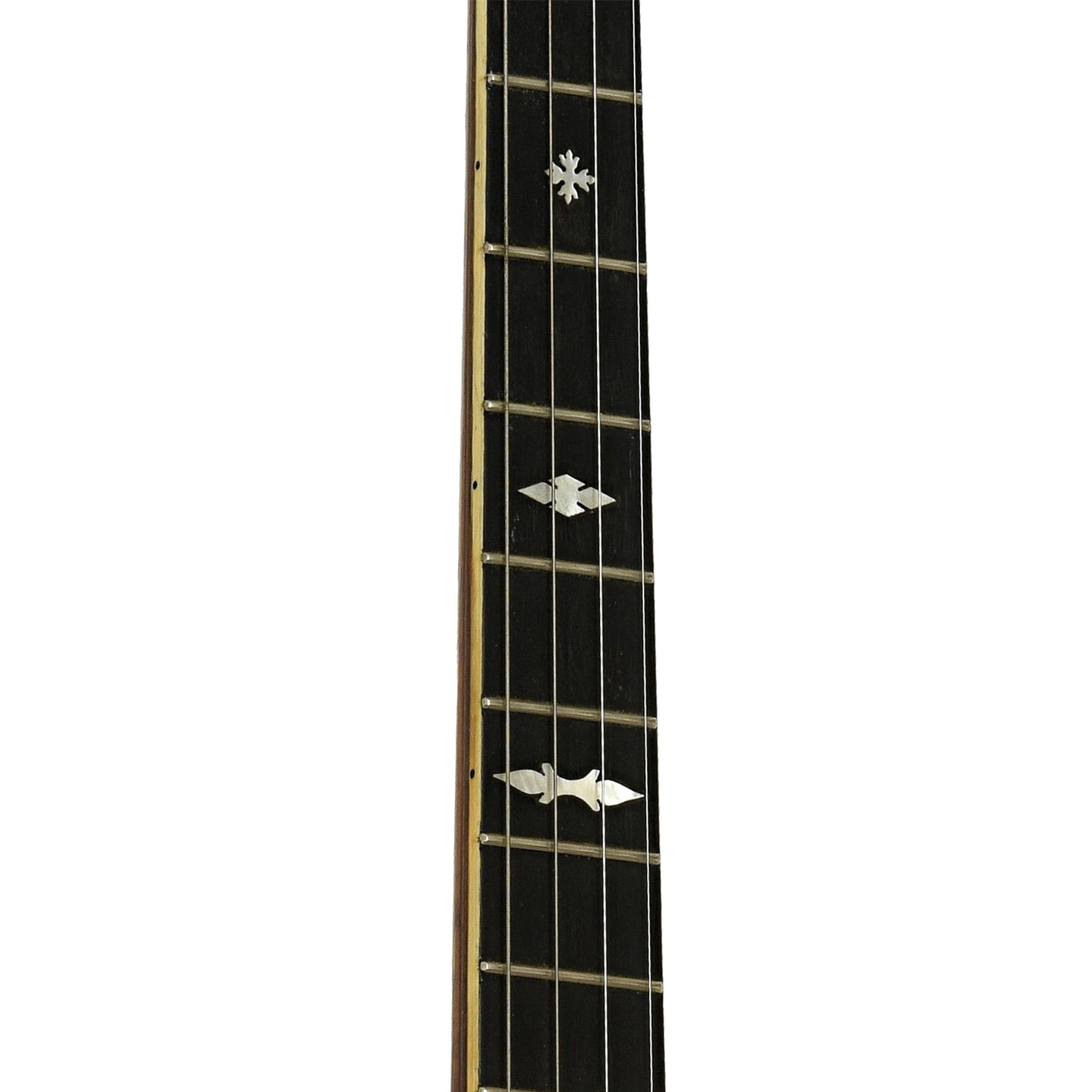 Fretboard of Bacon & Day Silver Bell No.1 Tenor Banjo 