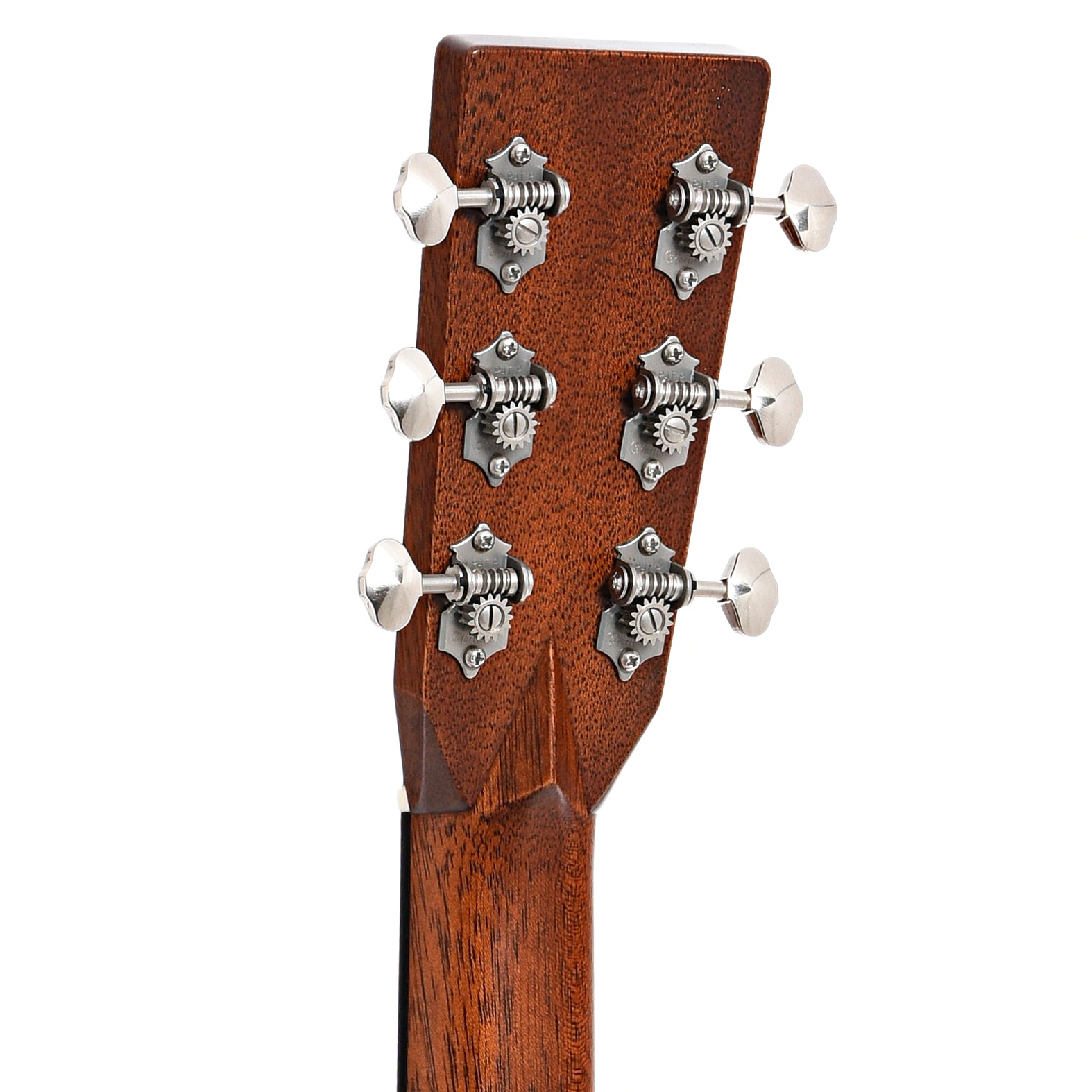 Back headstock of Martin OMJM John Mayer 20th Anniversary Acoustic Guitar
