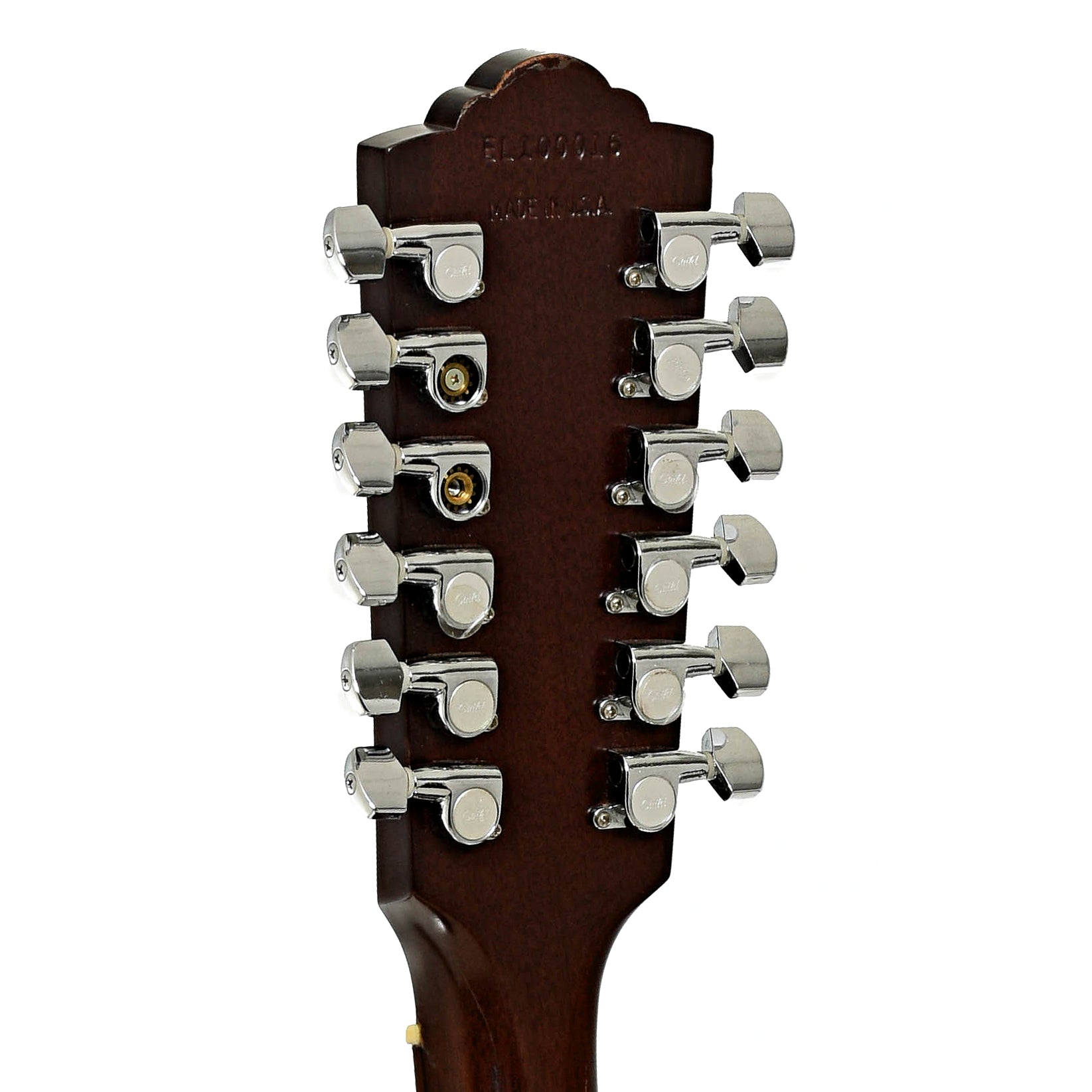 Tuners of Guild D15-12M 12-String Guitar