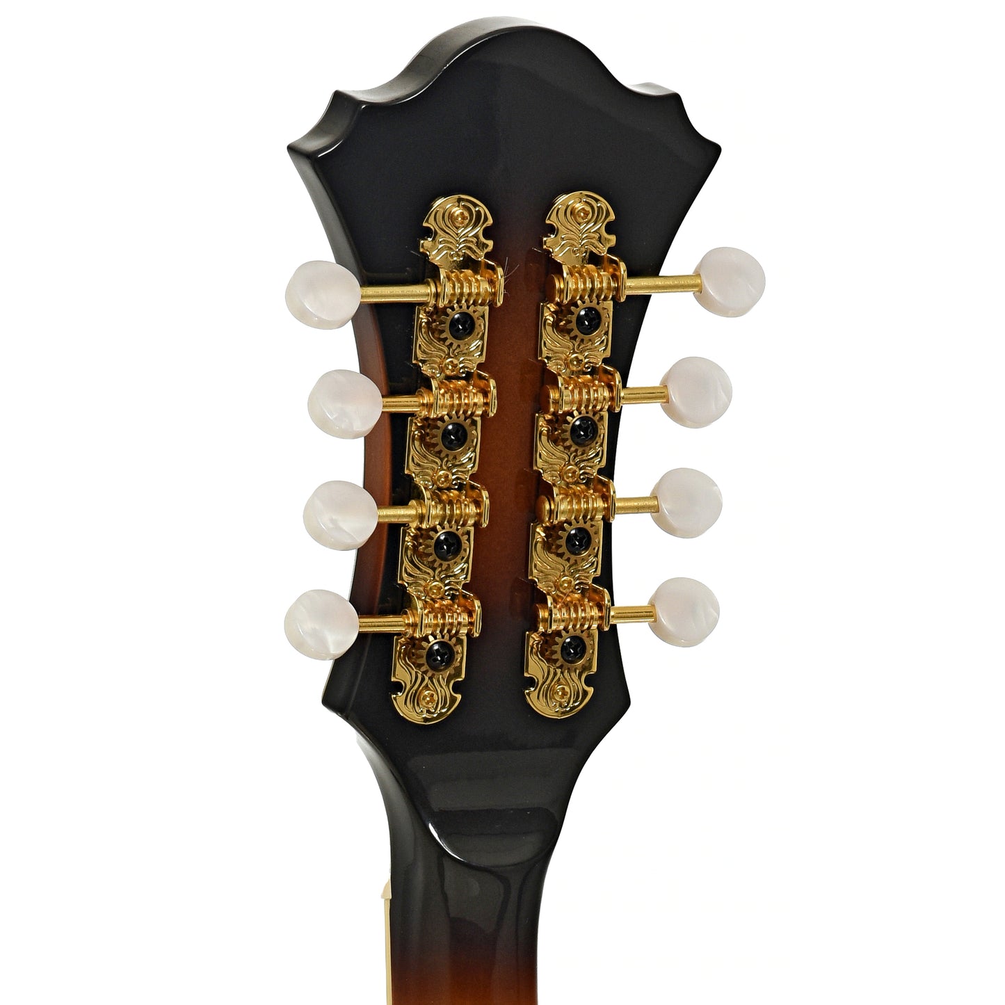 Tuners of Ibanez M522S F-Style Mandolin, Brown Sunburst - B-Stock