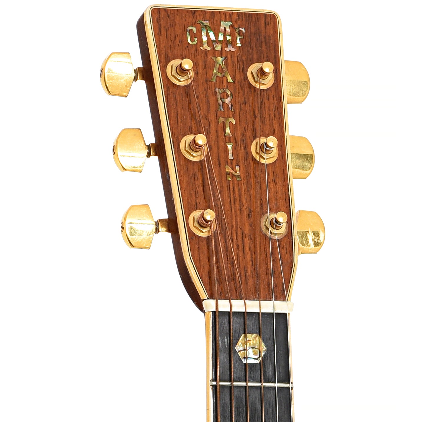 Front headstock of Martin D-41 Acoustic Guitar (1999)