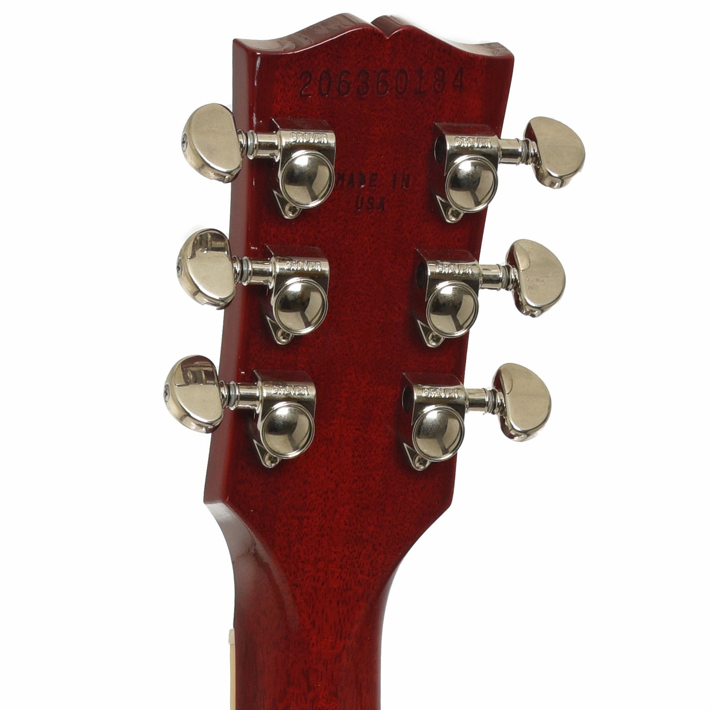 Tuners of Gibson Les Paul Standard 60s Figured Electric Guitar