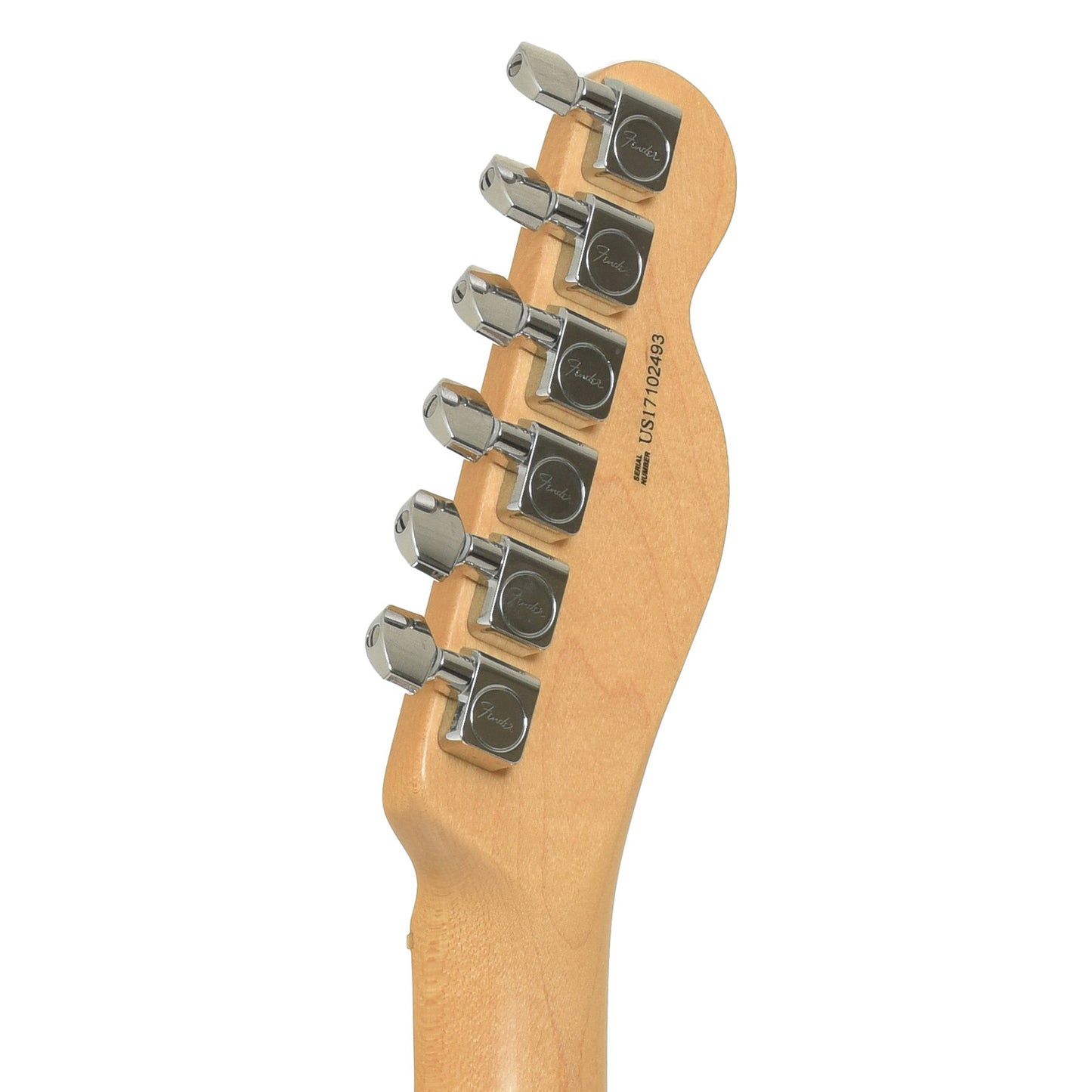 Tuners of Fender American Pro Telecaster LH Electric Guitar